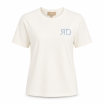 t-shirt Lora wit - blauw - Afbeelding 2