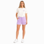 t-shirt Lora wit - lila